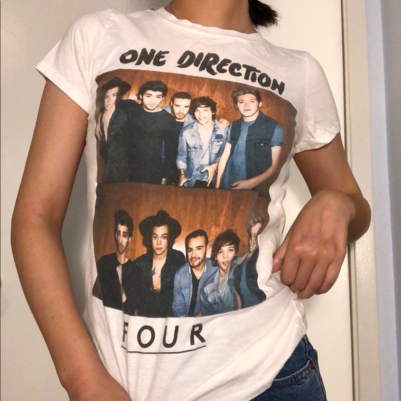 Tops | One Direction Four Shirt | Poshmark